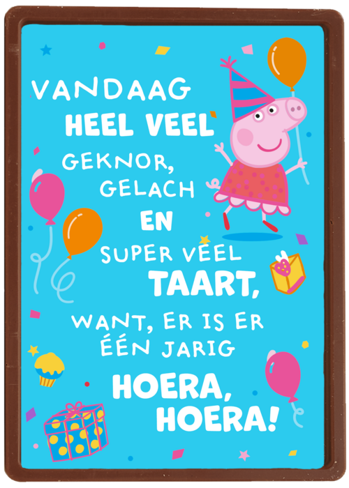 Verjaardagskaart Hallmark | Peppa Pig Hoera Hoera