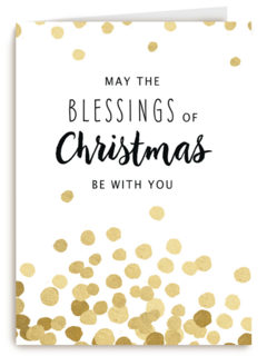 kerst blessings religieus
