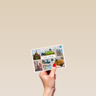 Groeten uit fotocollage