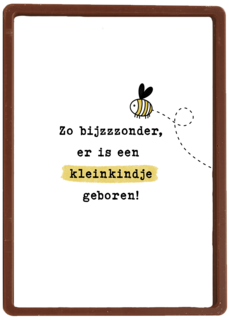 Geboortefelicitatie zo bijzzzonder een kleinkind