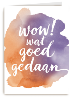 watercolor wowww wat goed gedaan
