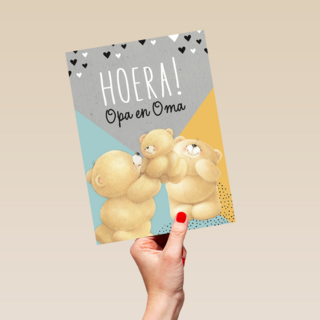 forever friends hoera opa en oma krijgen een kleinzoon