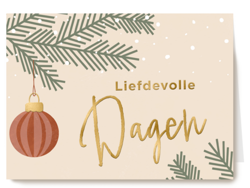 Liefdevolle dagen gewenst