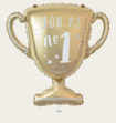 Ballon You&rsquo;re number One Goud