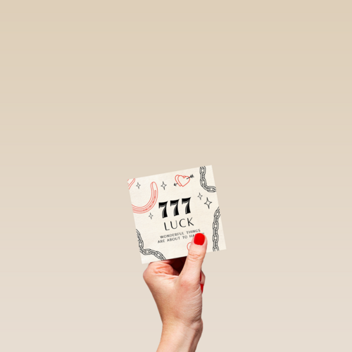 Angel Numbers 777 luck hip