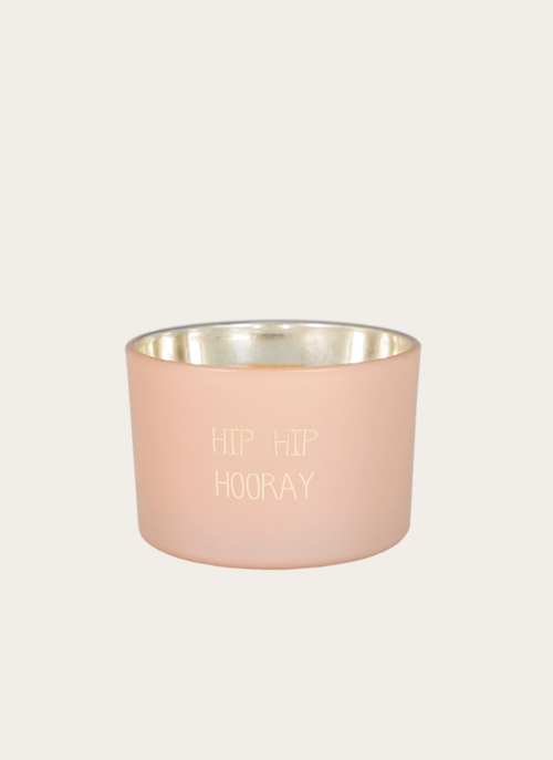 My Flame Geurkaars Hip Hip Hooray | My Flame Cadeau Woonaccessoires |