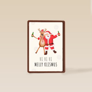 hi hi hi melly klismus met de kerstman