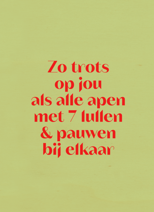 Houten Kaart | Andc Zo Trots Op Jou