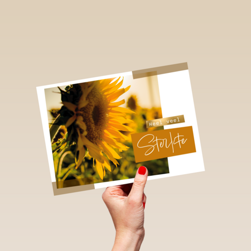 Sterkte kaart zonnebloem