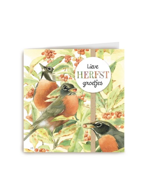 herfst kaarten marjolein bastin vogels