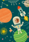 deze kleine astronaut is jarig