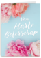 Beterschapskaart Foto met bloemen Van harte beterschap