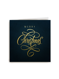 gouden merry christmas