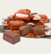 Melkchocolade Karamel Bonbons Van Harte Gefeliciteerd
