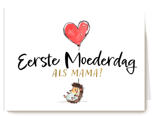 Kaart Hallmark | Moederdag | Eerste Moederdag Als Mama