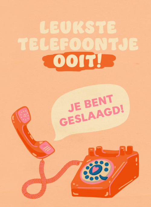 Houten Kaart Diploma | Hallmark | Houten Kaart Hallmark | Diploma | Leukste Telefoontje Ooit Je Bent Geslaagd