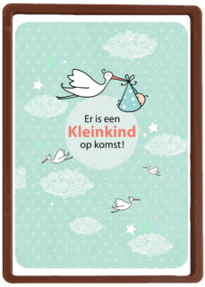 Zwanger kaart Er is een kleinkind op komst