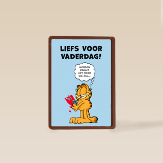 Garfield viert vaderdag
