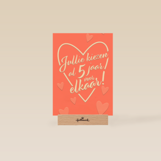 Jullie kiezen al 5 jaar voor elkaar