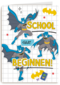Batman Back to School kaart