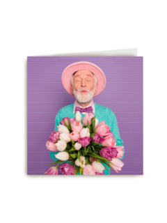 Een grote bos bloemen speciaal voor jou