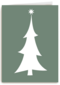 hallmark kerstkaart met kerstboom