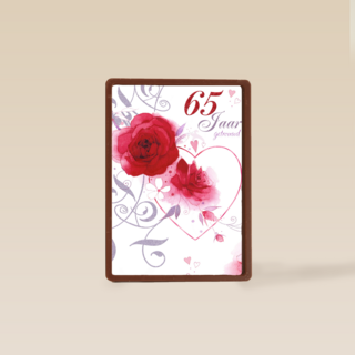 Jubileum briljant 65 jaar getrouwd