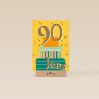 verjaardagskaart 90 jaar met cadeautjes