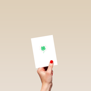 Succeskaart klavertjevier