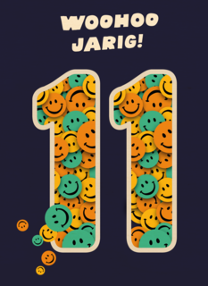 Woohoo jarig 11 jaar