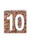 prodo design 10 jaar oud met leuke confetti balletjes