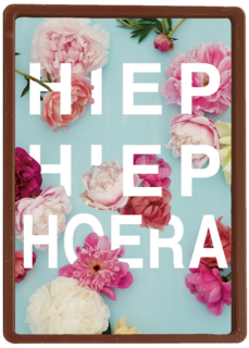 botanical kaart hiep hiep hoera