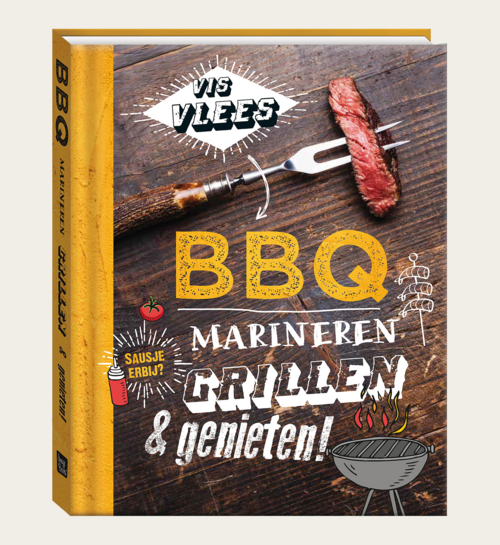 Boek BBQ Marineren Grillen en Genieten