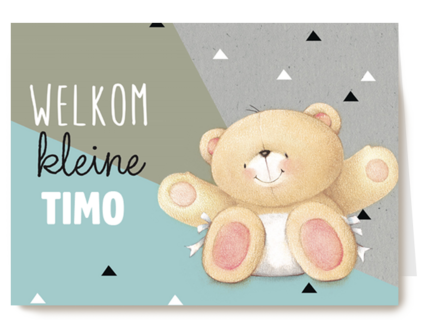 forever friends zoontje welkom allerkleinste jongen
