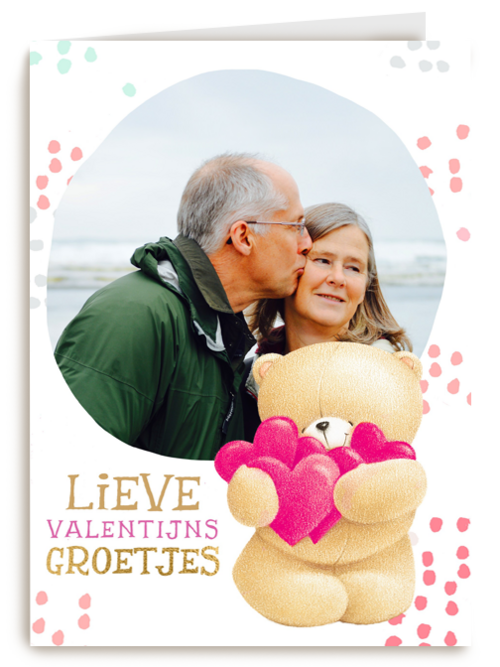 Kaart Hallmark | Liefde Valentijn | Valentijnskaart Foto Forever Friends