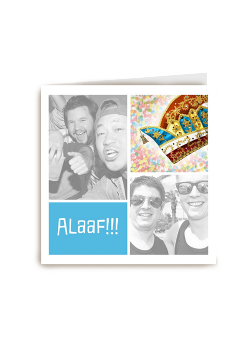alaaf carnaval kaart