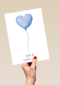 Voor de liefste vader hartjesballon