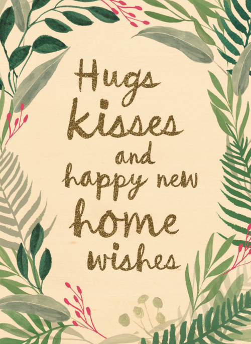 Houten Kaart Felicitatie Nieuwe Woning Samenwonen | Houten Kaart Hallmark | Felicitatie Nieuwe Woning Samenwonen | Hugs Kisses And Happy