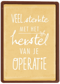 Herstel maar snel
