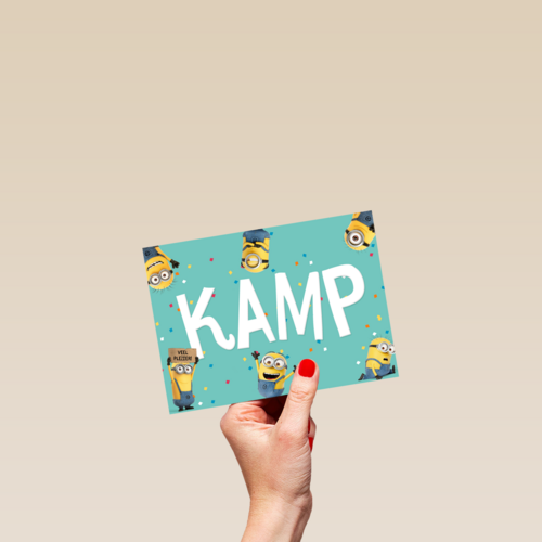 de minions op kamp