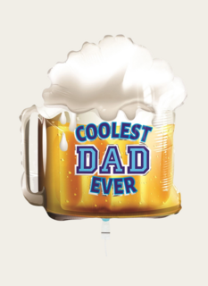 Ballon Coolest Dad Ever Multi