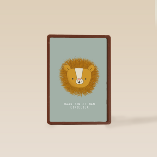 geboorte jongen daar ben je dan eindelijk