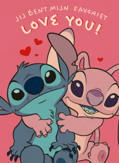 Stitch Jij bent mijn favoriet