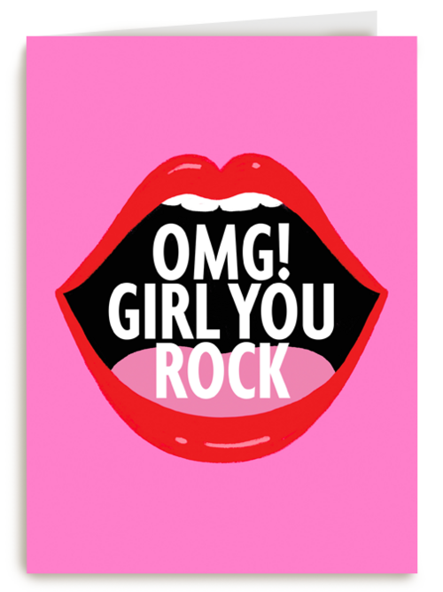 OMG girl you rock