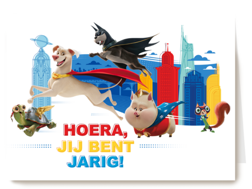 Verjaardagskaart Hallmark | Superpets Kaart Jij Bent Jarig