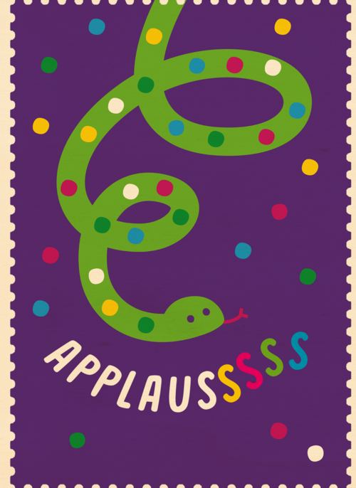 Kinderpostzegels - Applaus