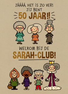 welkom bij de sarah club