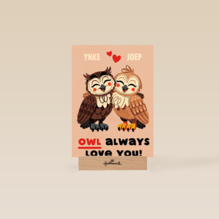 Folio Owl Always Love You