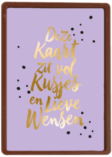 liefdeskaart deze kaart zit vol kusjes