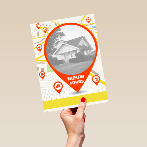 nieuwe woning nieuw adres google maps